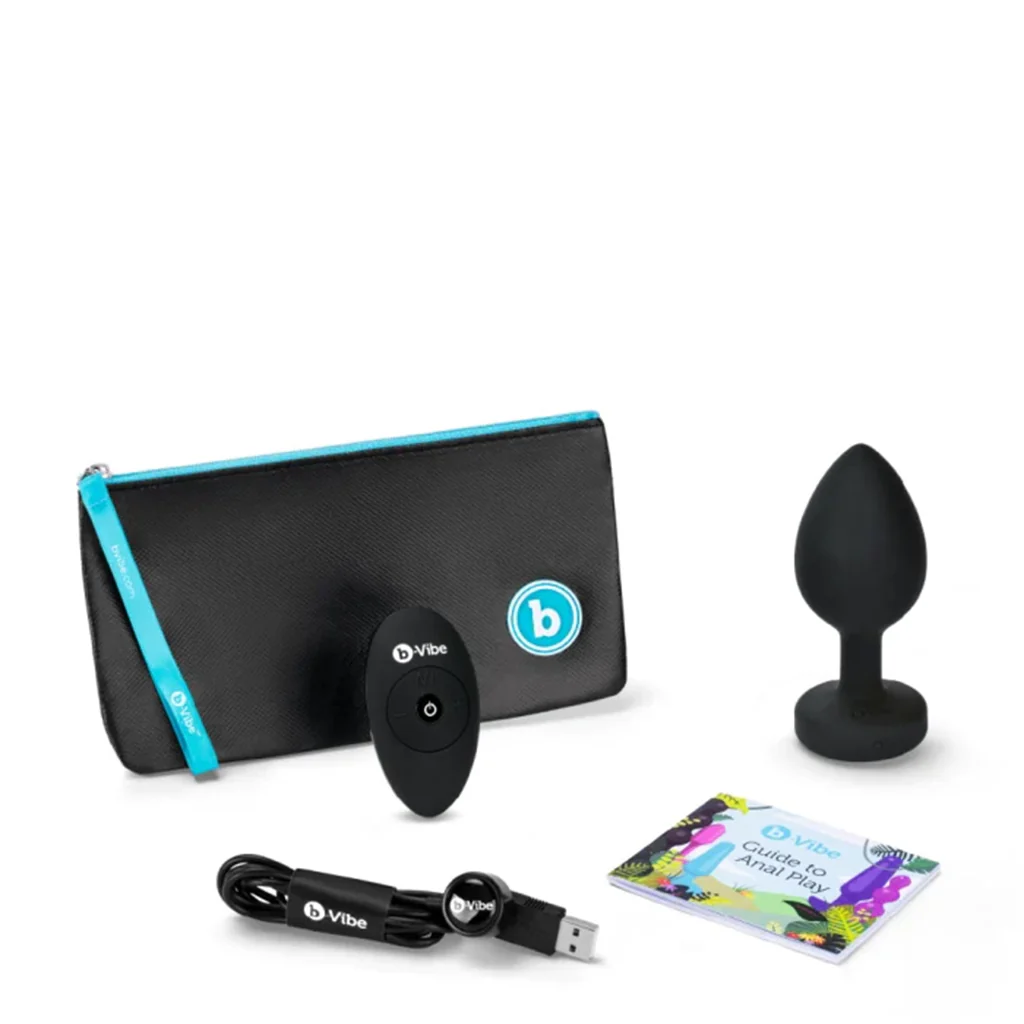 B-Vibe Vibrating Jewel Plug XXL - Image 4