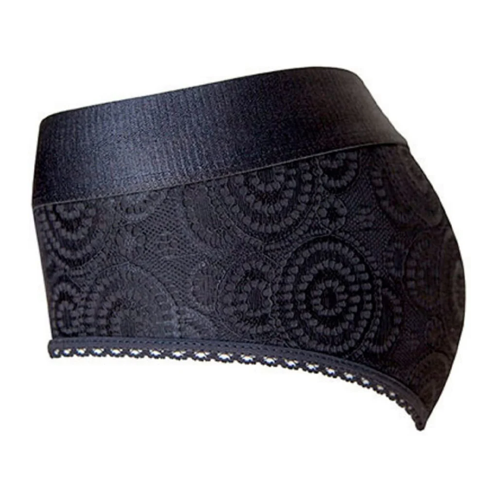 RodeoH Crotchless Lace Panty Harness Black - Image 3