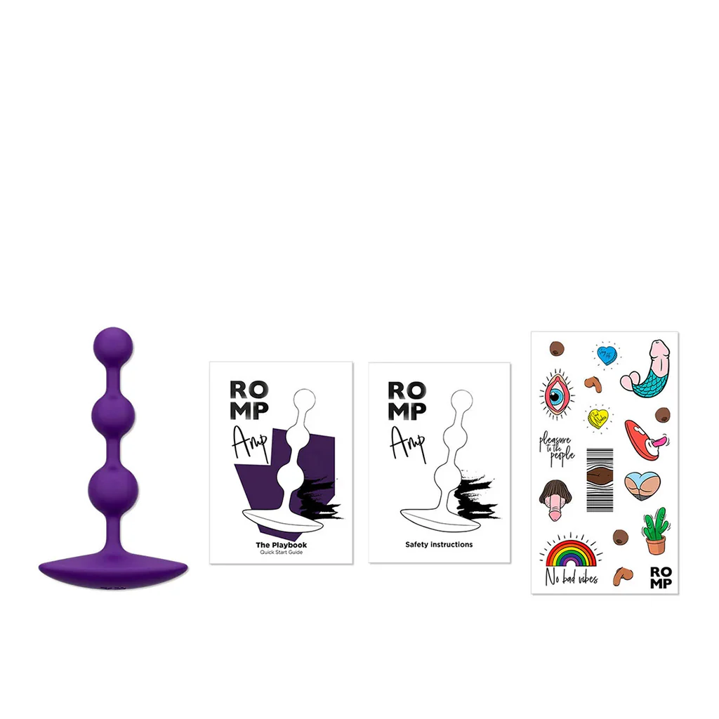 Romp Amp Beaded Butt Plug - Image 3