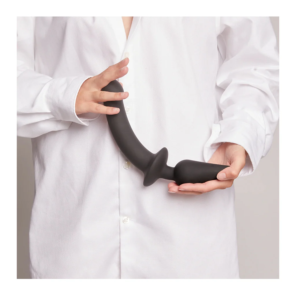 Strap-On-Me Switch Plug-In Semi-Realistic Dildo Black - Image 4