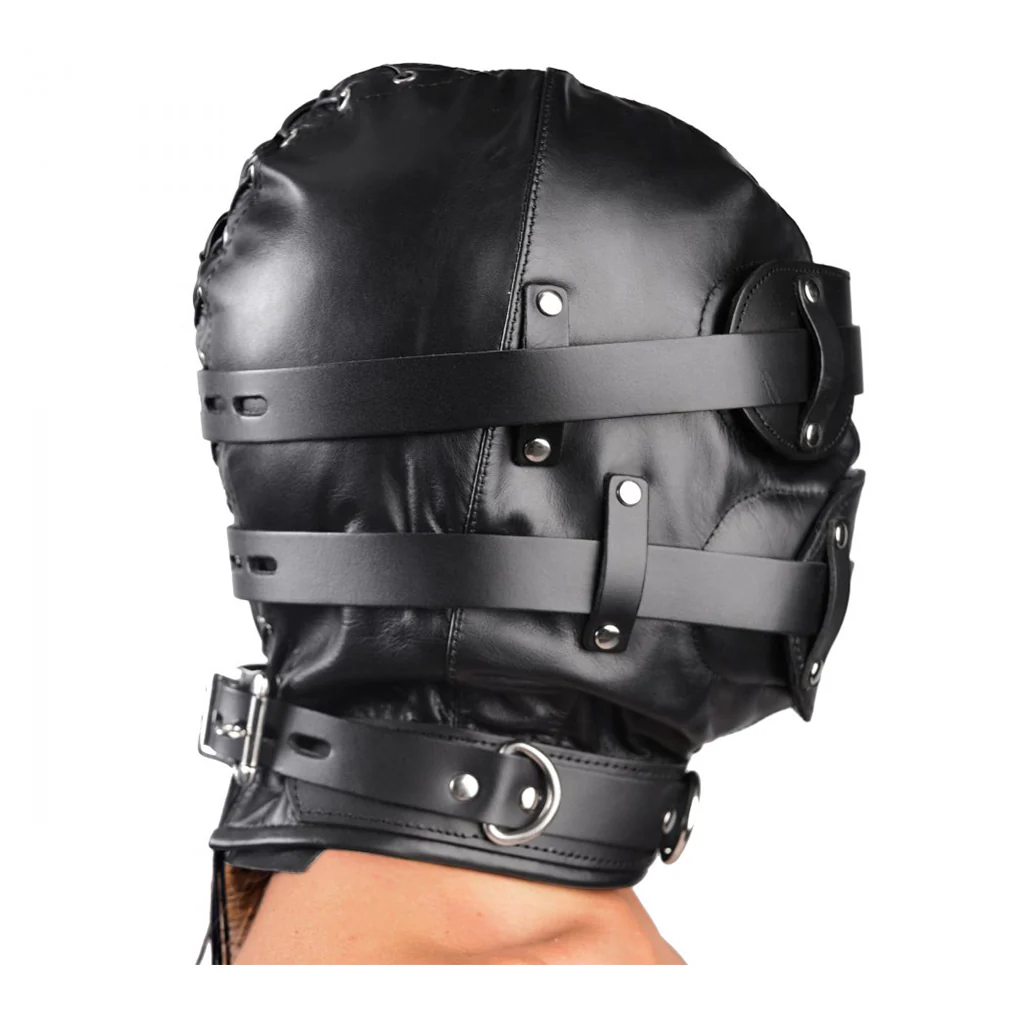 Strict Leather Total Lockdown Hood - Image 3