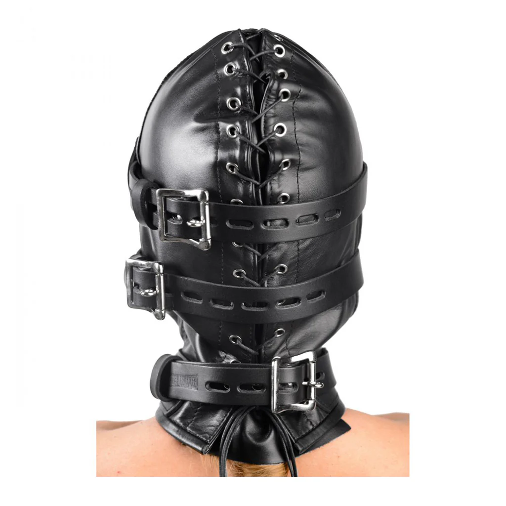 Strict Leather Total Lockdown Hood - Image 4